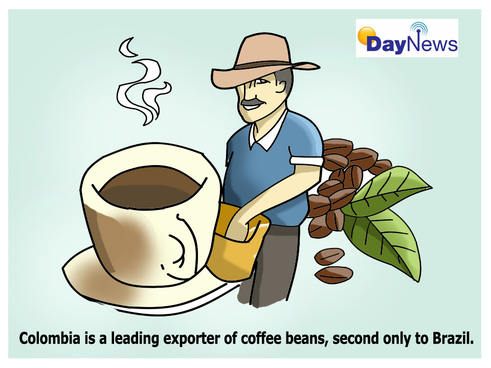Colombian Coffee - Day News Cartoon Of The Day