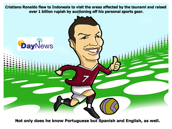 Cristiano Ronaldo - Day News Cartoon Of The Day