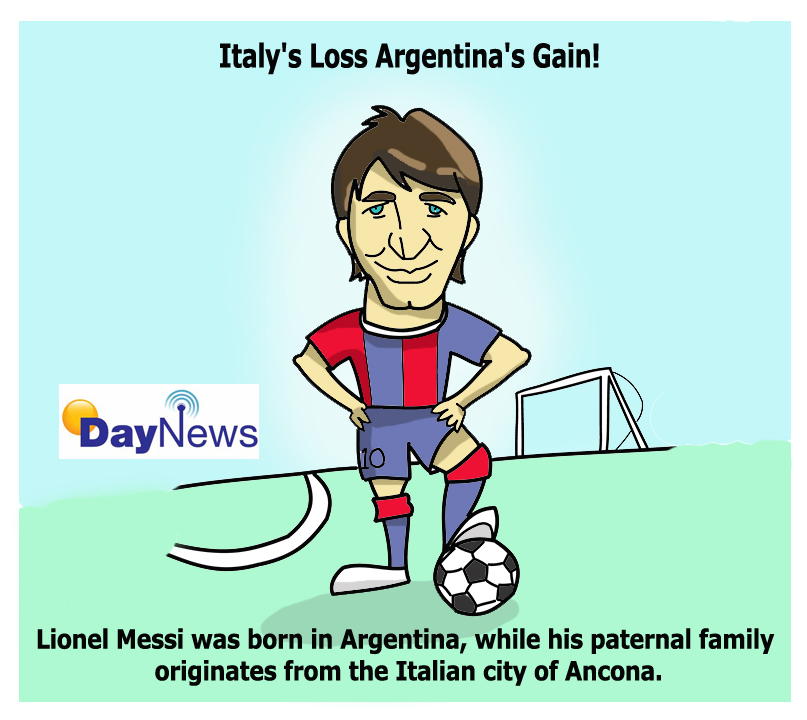 Lionel Messi - Day News Cartoon Of The Day