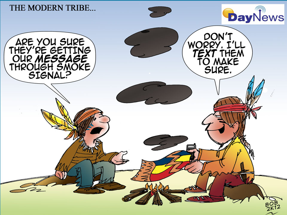 Modern Tribe - Day News Cartoon Of The Day