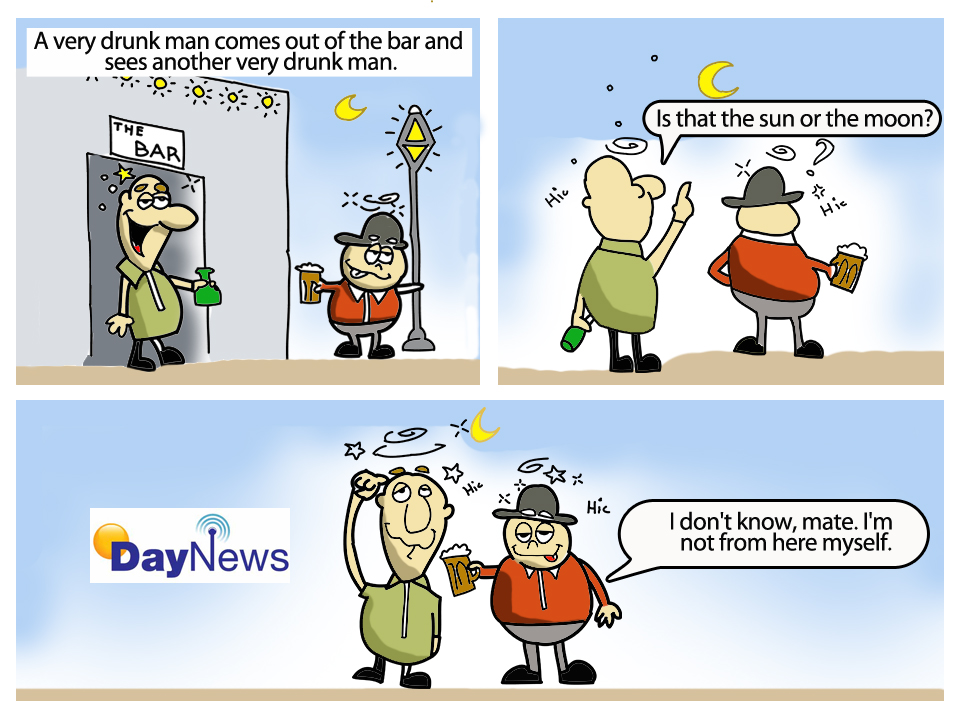 Not From Here - Day News Cartoon Of The Day