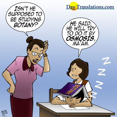 Osmosis - Day News Cartoon Of The Day