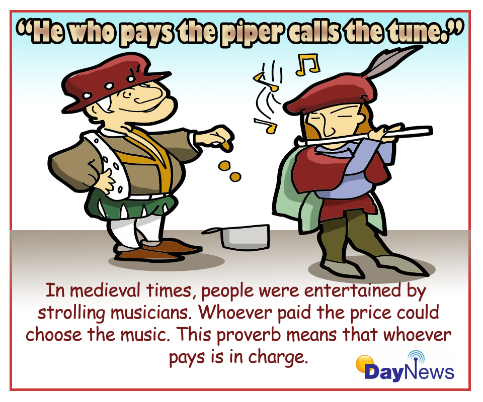 pay the piper figure of speech