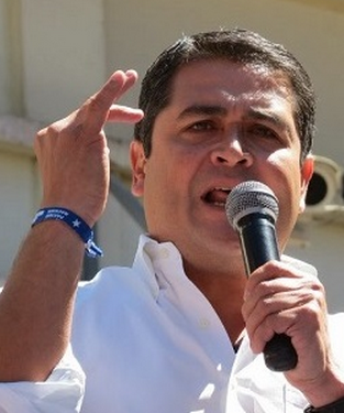 Honduras President Juan Orlando Hernández