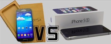iPhone 5S vs Galaxy S4