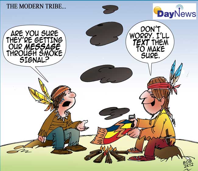 Weekly Cartoon - The Modern Tribe