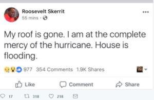 Roosevelt Skerrit Tweet